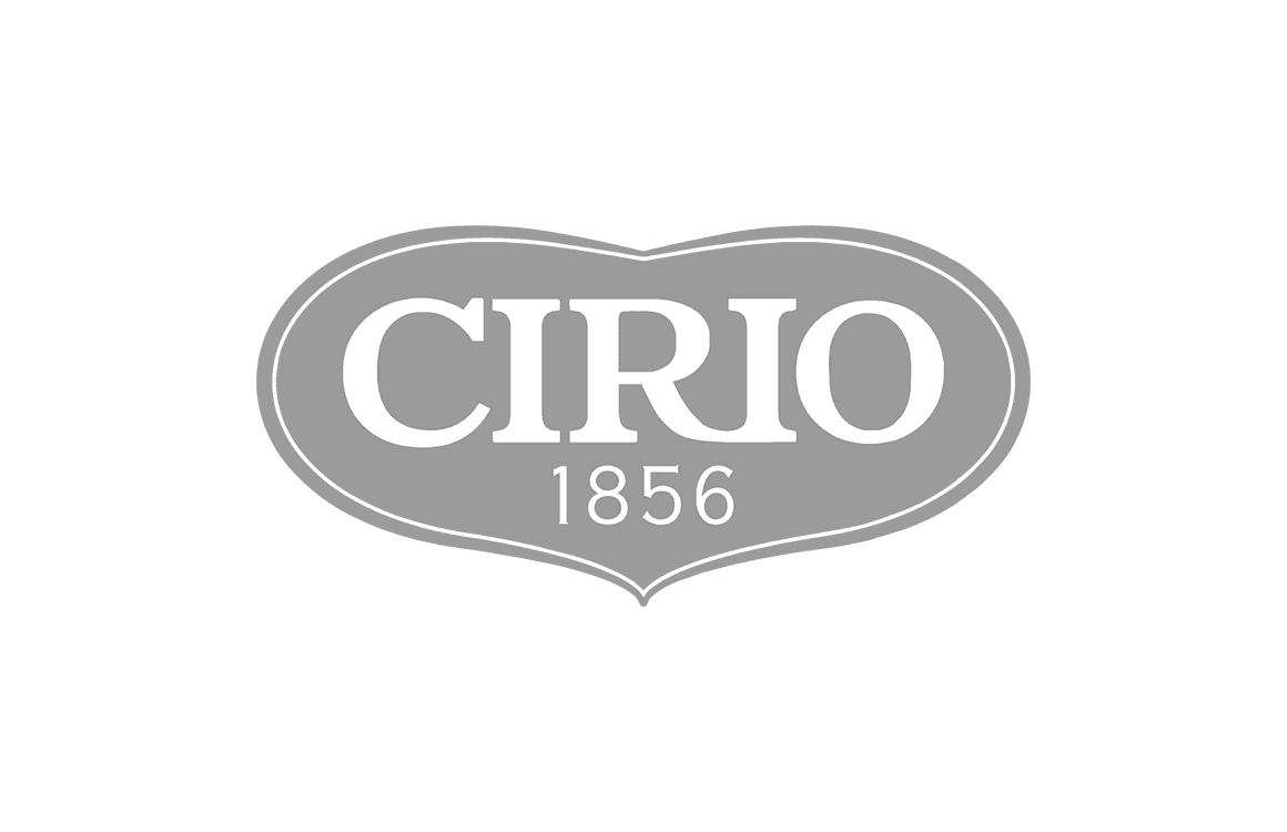 Cirio logo, Erbacipollina client in Italian food & beverage