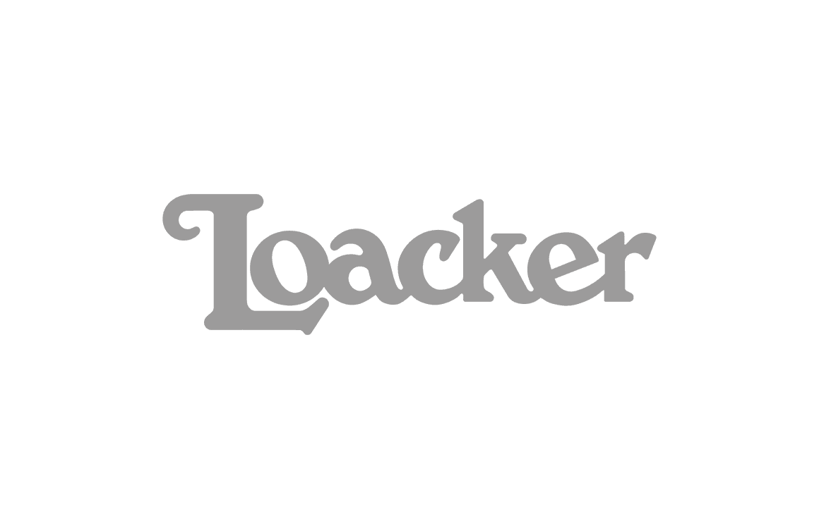 Loacker logo, Erbacipollina client in Italian food & beverage