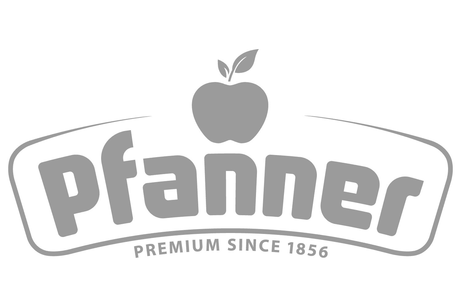 Pfanner logo, Erbacipollina client in the Italian food & beverage industry