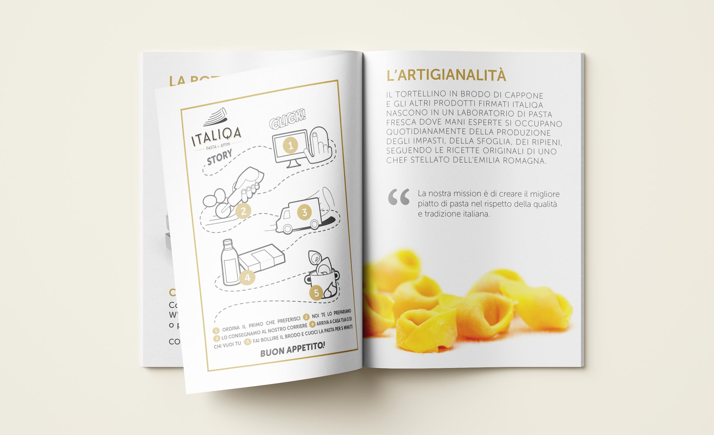 Portfolio Italiqa leaflet